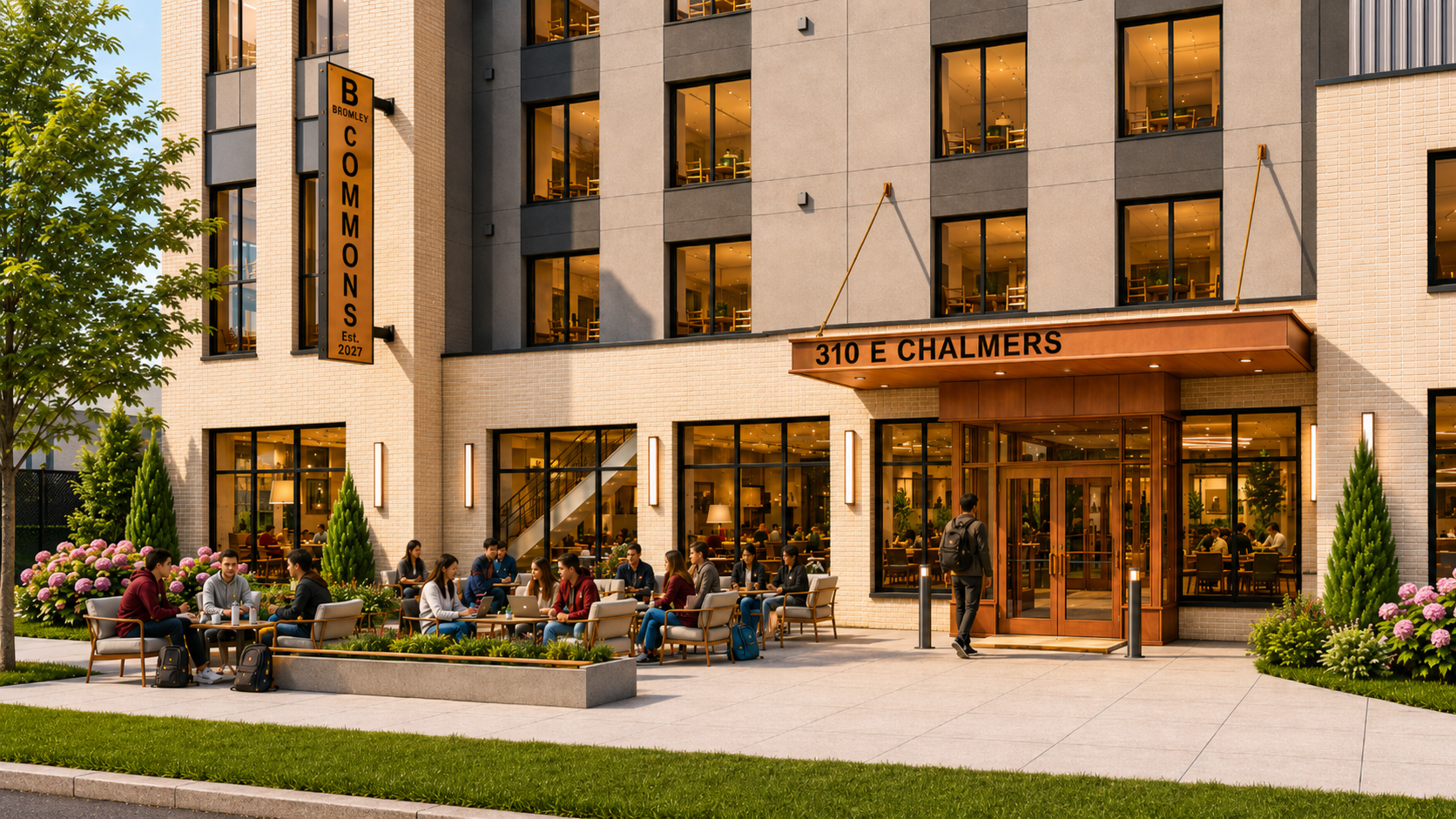 Exterior rendering
