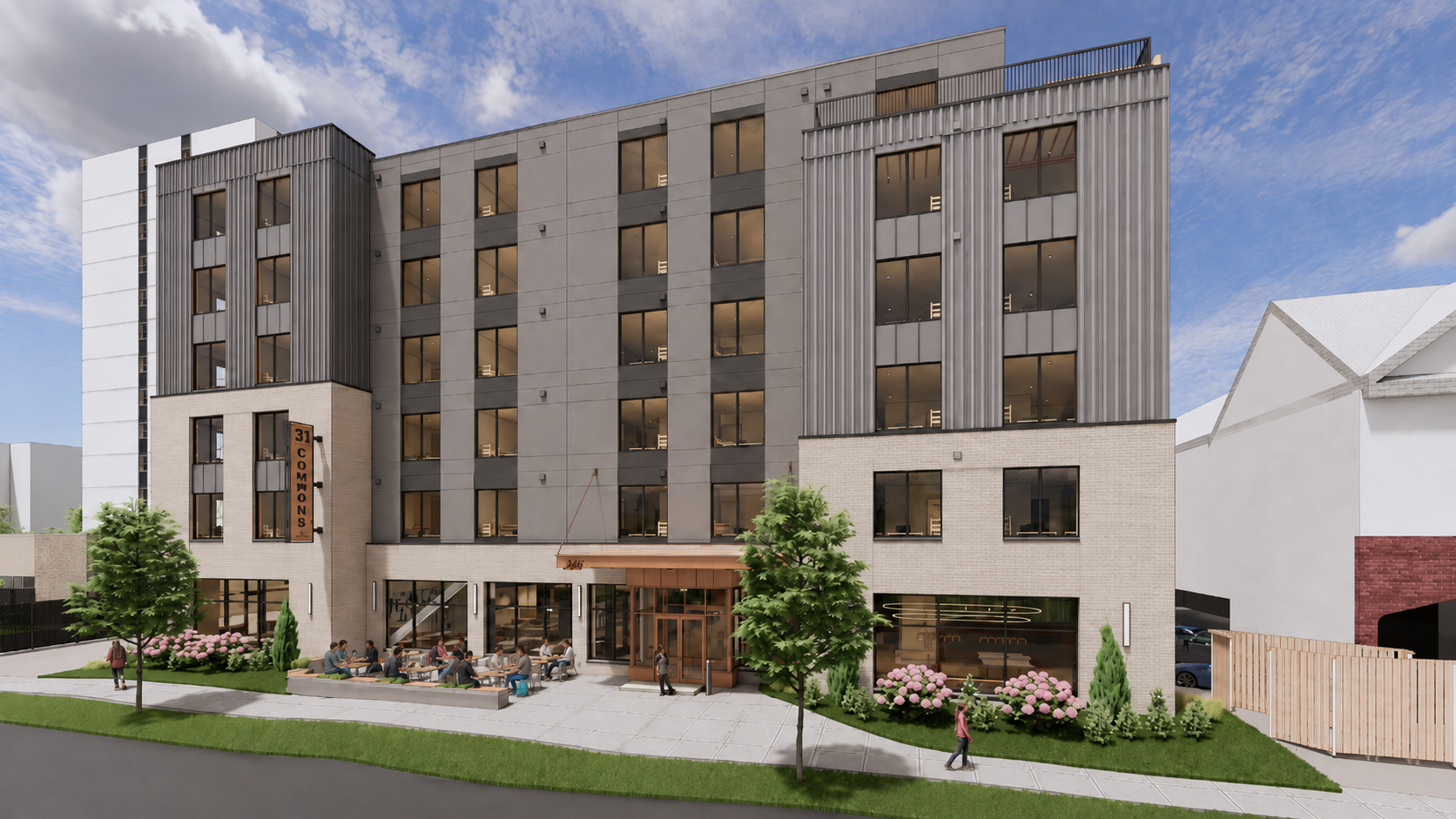 Bromley Commons exterior rendering